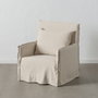 Ixia Sillón Crema Tejido-Madera