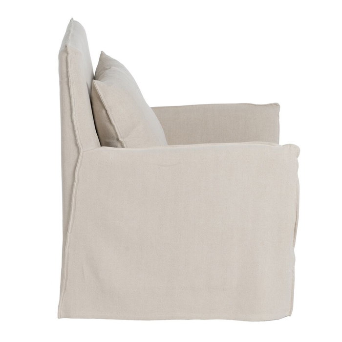 Ixia Sillón Crema Tejido-Madera Ixia Sillón Crema Tejido-Madera