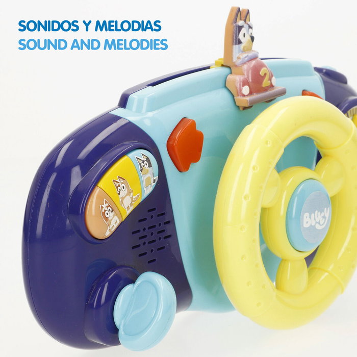 Color Baby Volante Actividades Bluey con sonidos en inglés Color Baby Volante Actividades Bluey con sonidos en inglés
