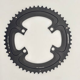 Stronglight Plato 52D Aluminio 7075-T6 Negro Compatible Shimano Dura-Ace FC-R9200 2x12 BCD110