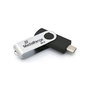 MediaRange MR1952 Stick USB 3.2 Gen1 USB-C 32GB Negro Plata