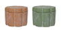 DKD Home Decor Joyero Tropical Verde Terracota 11 x 8.5 x 11 cm (6 Unidades)