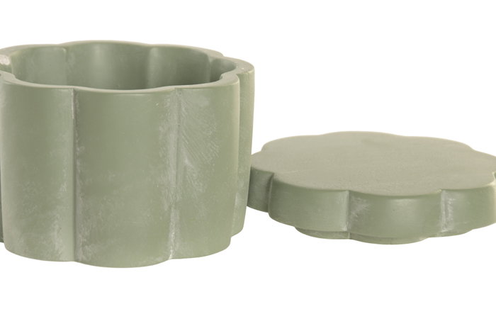 DKD Home Decor Joyero Tropical Verde Terracota 11 x 8.5 x 11 cm (6 Unidades)