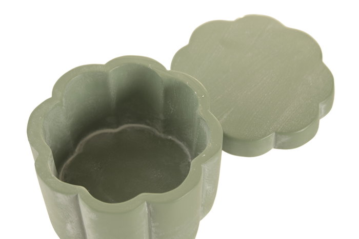 DKD Home Decor Joyero Tropical Verde Terracota 11 x 8.5 x 11 cm (6 Unidades)