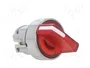 SCHNEIDER ELECTRIC Interruptor Rotativo Harmony XB4 Rojo 22mm