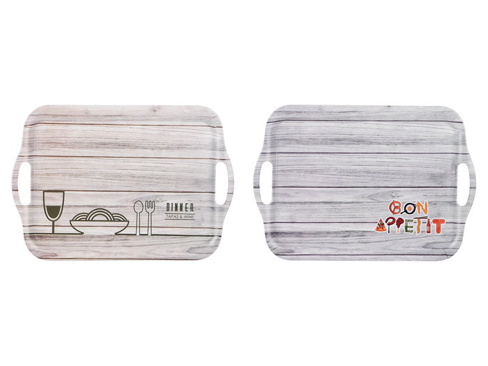 Kinvara Bandeja Melamina 42 x 27 cm Surtidos Dinner (Set de 18) Kinvara Bandeja Melamina 42 x 27 cm Surtidos Dinner (Set de 18)