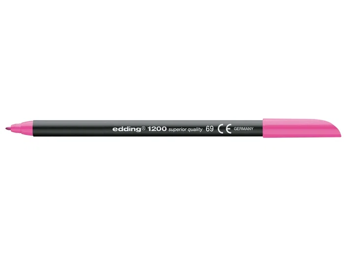 Edding Rotulador 1200 Rosa Neón Punta Fina
