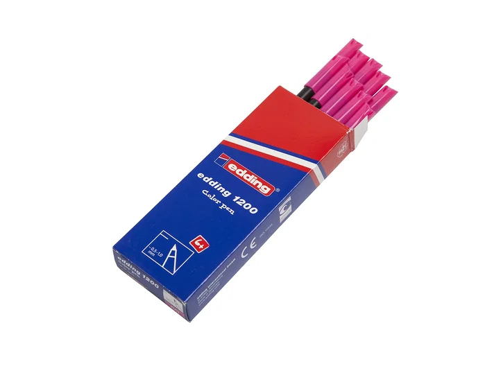 Edding Rotulador 1200 Rosa Neón Punta Fina