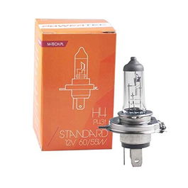 M-Tech Lámpara Halógena Standard H4 12V 60/55W P43t MTECPTZ4 Homologada E4
