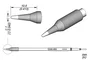 JBC TOOLS Pico cono prolongado de 1mm