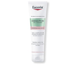 Eucerin DERMOPURE OIL CONTROL Gel Concentrado Triple Efecto Limpiador Facial 150 ml con Ácido Salicílico 2%, Antiimperfecciones, Antimanchas y Antibrillos