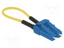 DeLOCK Adaptador de loopback de fibra óptica LC/UPC Monomodo azul