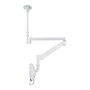 Neomounts FPMA-HAC100H Soporte de Techo Médico para Monitor LCD 10-32" (25.4-81.28cm) Ajustable, Pivota, Giratorio, VESA 75x75/100x100, 12kg, Blanco