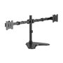 Aisens Soporte de Mesa para 2 Monitores/TV 17-35 Pulgadas, Negro