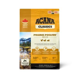 Acana Prairie Poultry Alimento Completo para Perros Adultos de Todas las Razas, con Pollo, Pavo y Huevos, 2 kg