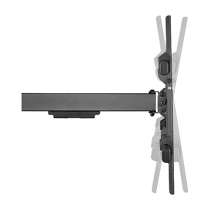 LogiLink Soporte de pared para TV 43-80 pulg, 50 kg, orientable