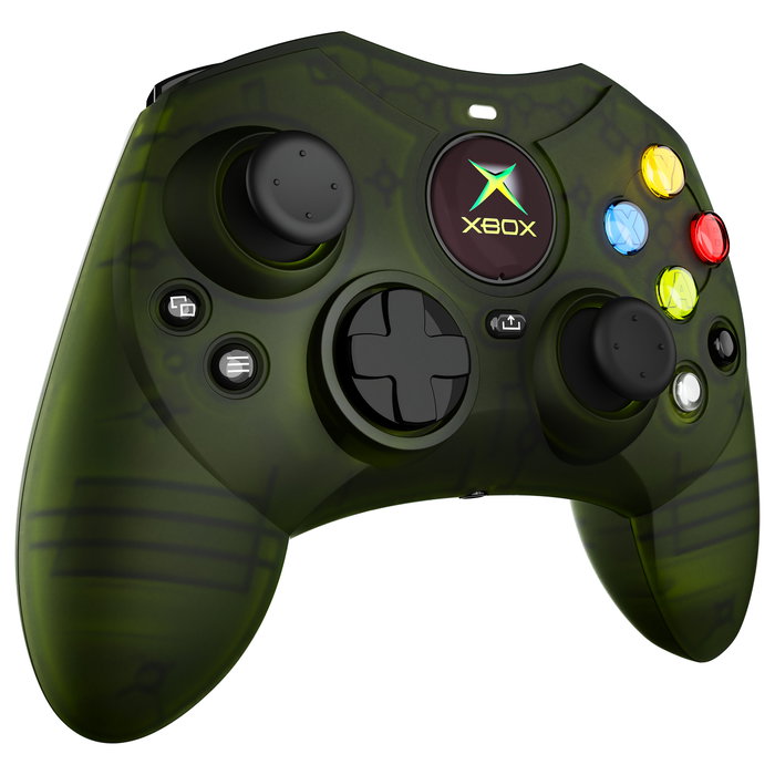 Hyperkin M01618-GN DuchesS Mando Alámbrico Verde Transparente para Xbox Series X, Xbox Series S, Xbox One y PC