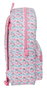 Moos Mochila para portátil 15,6'' "Flores" reciclado 32x43x14 cm