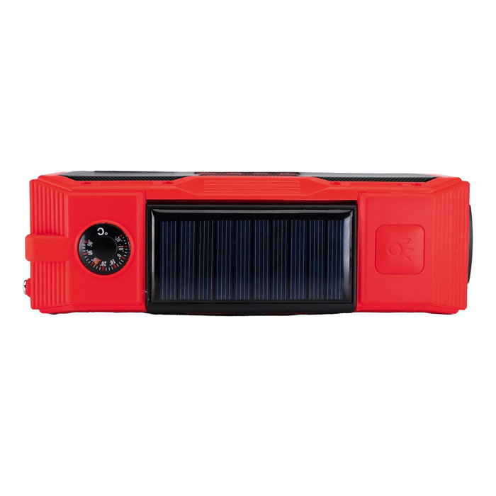 Albrecht DR 112 Outdoor Kurbelradio DAB+/UKW Negro, Rojo Albrecht DR 112 Outdoor Kurbelradio DAB+/UKW Negro, Rojo