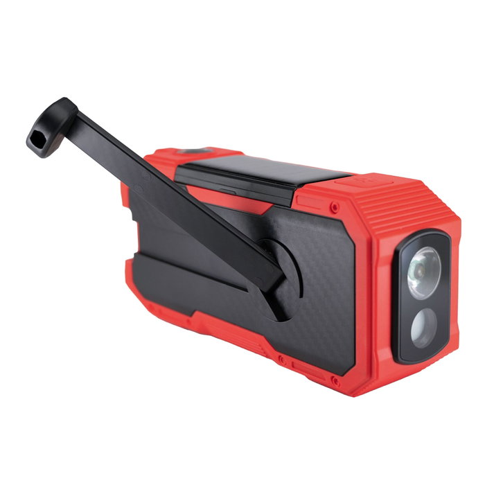 Albrecht DR 112 Outdoor Kurbelradio DAB+/UKW Negro, Rojo Albrecht DR 112 Outdoor Kurbelradio DAB+/UKW Negro, Rojo