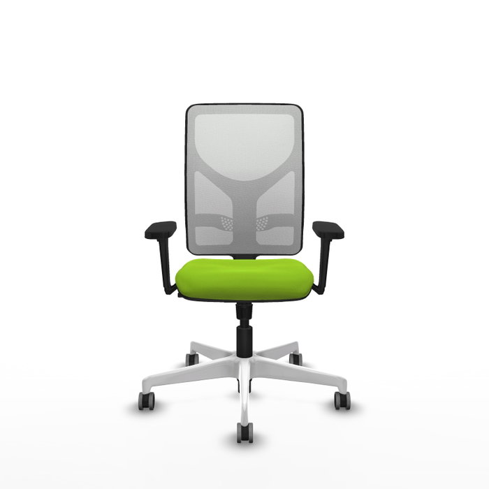 PIQUERAS Y CRESPO Silla de oficina Motilla Pistacho y Blanco PIQUERAS Y CRESPO Silla de oficina Motilla Pistacho y Blanco