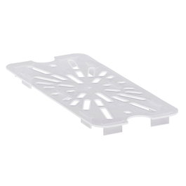 CAMBRO Fondo para drenaje GN 1/3 - 17,6 x 32,5 cm - Blanco translúcido