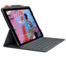 Logitech Slim Folio Teclado y Funda para iPad con Referencia 920-009474 Graphite
