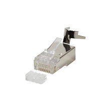 LogiLink Conector RJ45 8P8C Chapado en Oro, 10 Piezas, MP0030