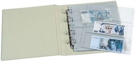 Funda Para Album De Billetes Pardo 3 Dpto. (Set de 10)
