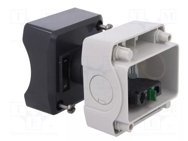 SCHNEIDER ELECTRIC Casete de control Harmony XB5 22mm Negro