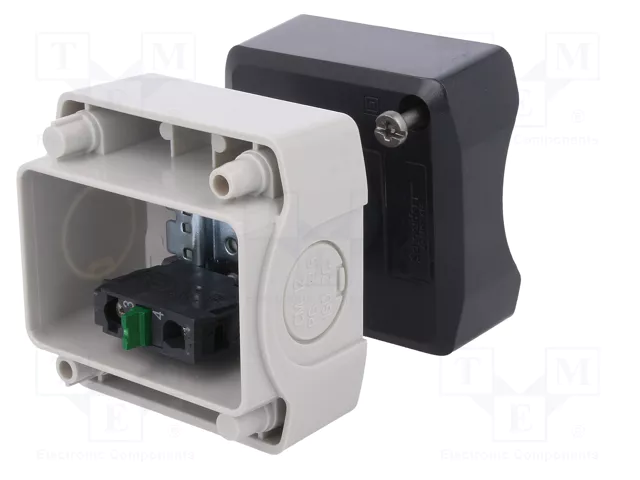 SCHNEIDER ELECTRIC Casete de control Harmony XB5 22mm Negro
