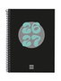 Finocam Agenda Cool para Estudiantes Espiral 2026-2027 Negro