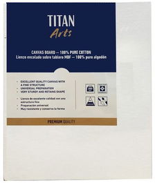 Lienzo Titan Tablilla Entelada Dm Algodon 10F 55X46 Cm (Set de 6)