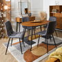 Home Deco Factory Silla Mateo Gris