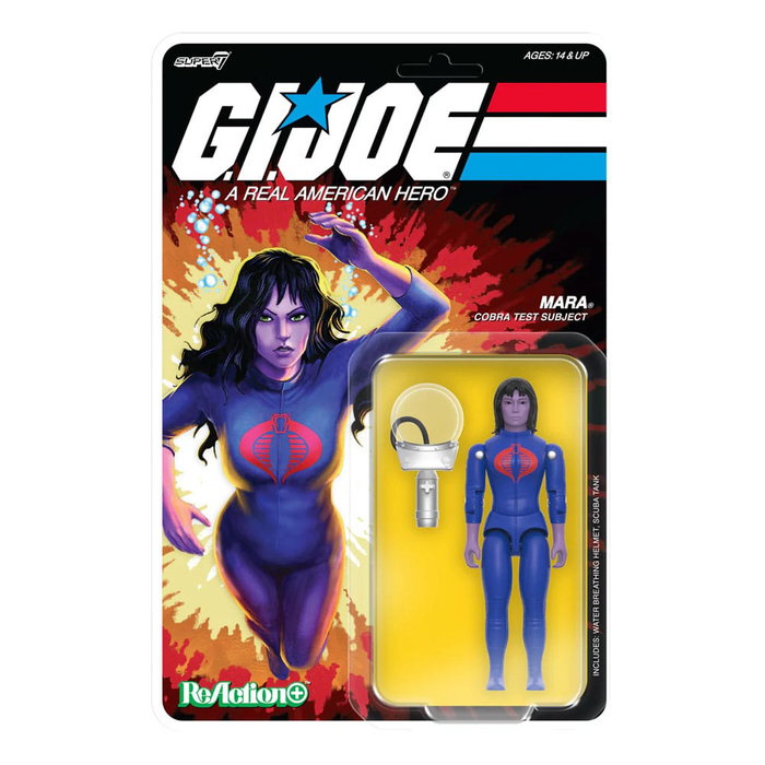GI Joe Figura ReAction+ Wave 06 Mara 10 cm