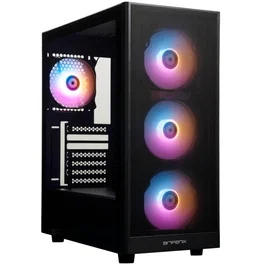 Bitfenix Grafi Caja Semitorre ATX Negro con Vidrio Templado
