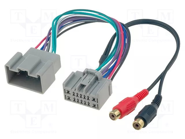 4CARMEDIA Adaptador Auxiliar RCA para Volvo 4CARMEDIA Adaptador Auxiliar RCA para Volvo