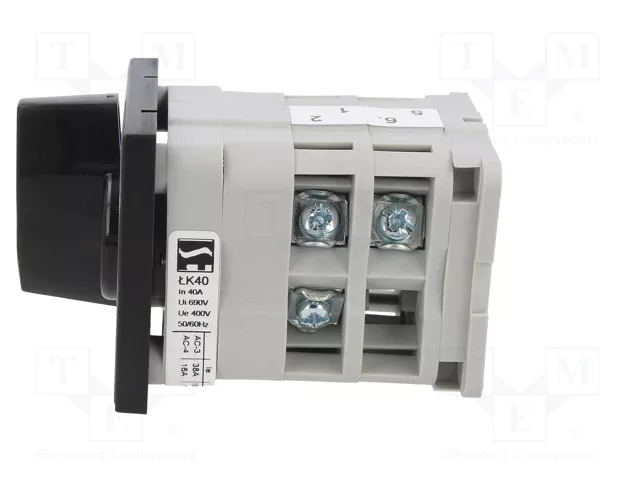 SPAMEL Interruptor de leva 40A 0-1 IP65