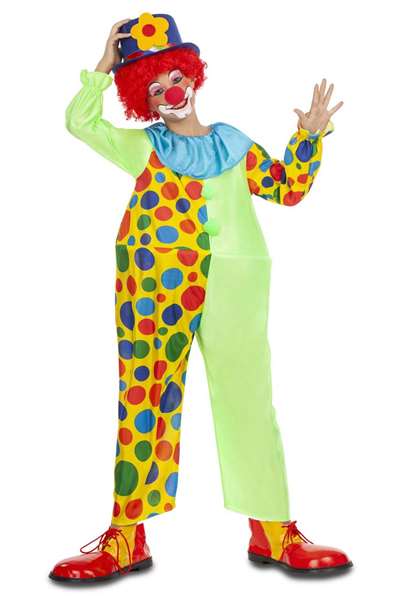 My Other Me Disfraz Payaso Mono con Aro Talla 5-6 Años