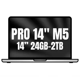 Apple MacBook Pro 14.2" - Chip M5 Pro, 18-Core CPU, 20-Core GPU, 24GB RAM, 2TB SSD, Plata - Ref. MGDP4Y/A