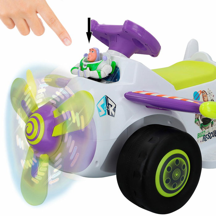 Coche Eléctrico para Niños Toy Story Batería Avioneta 6 V