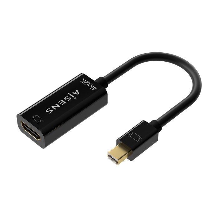 Aisens Conversor Mini DP V1.2 a HDMI V1.4 4K@30Hz Negro 15cm Aisens Conversor Mini DP V1.2 a HDMI V1.4 4K@30Hz Negro 15cm