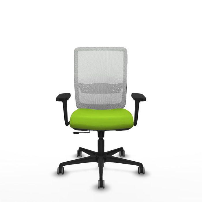 PIQUERAS Y CRESPO Silla de oficina Haches Pistacho y Blanco PIQUERAS Y CRESPO Silla de oficina Haches Pistacho y Blanco