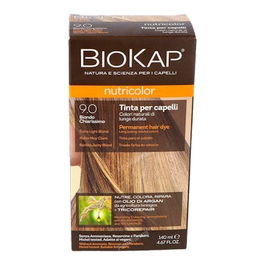 Biokap Tinte Extra Light Blond 9.0 Rubio Muy Claro 140Ml - Nutre, Repara y Cubre Canas