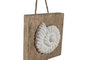 DKD Home Decor Decoración Colgante de Mango y Resina, Pack de 2