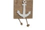 DKD Home Decor Decoración Colgante de Mango y Resina, Pack de 2