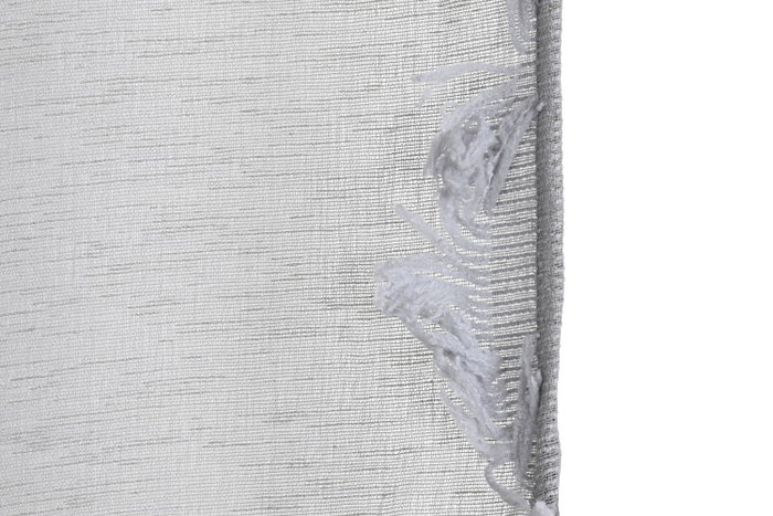 DKD Home Decor Cortina Gris Claro 260 x 140 cm (2 Unidades) Poliester