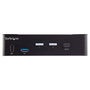 Startech Conmutador KVM 2x1 HDMI 2.0 4K 60Hz con Hub USB, 2 Ordenadores 1 Monitor/Teclado/Ratón