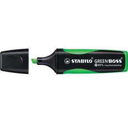 Marcador Fluor Stabilo Green Boss Verde (Set de 10)