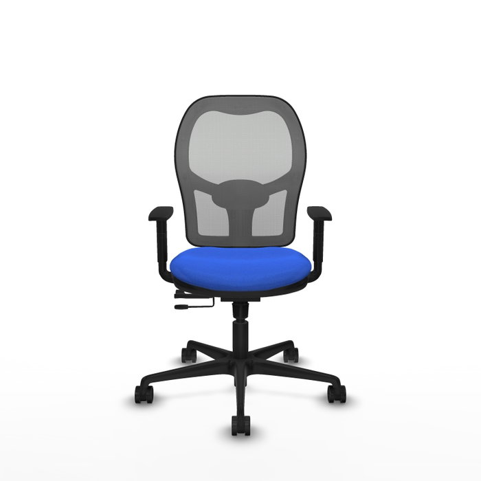 PIQUERAS Y CRESPO Silla de oficina Jorquera con mecanismo Sincro/Traslack, Azul y Gris PIQUERAS Y CRESPO Silla de oficina Jorquera con mecanismo Sincro/Traslack, Azul y Gris